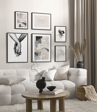 Romantic prints for livingroom